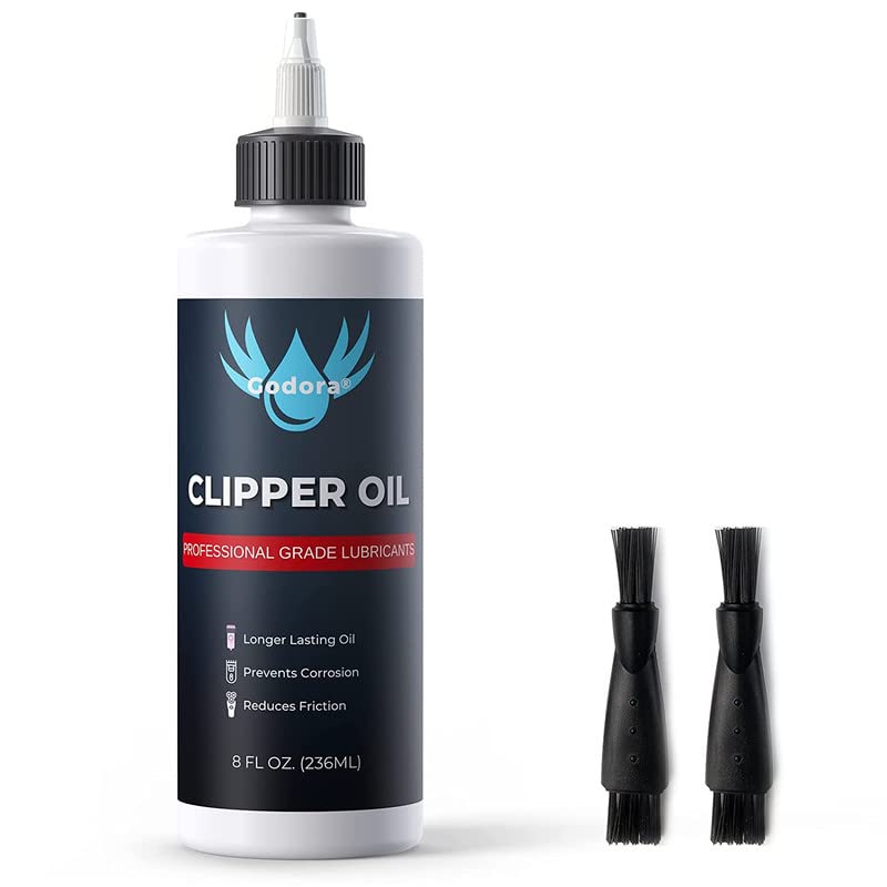 Godora 8 oz Premium Hair Clipper Oil Blade Oil with Scientifically Formulated | Odorless & Anti-Rust Clipper Oil for Hair Trimmers and Clippers | Trimmer Oil Extends The Life of Clipper & Blades - Image 1