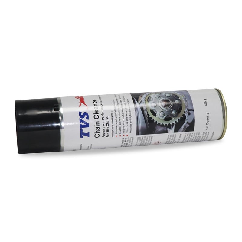 TVS Racing Chain Cleaner | for All Bikes | Motorbikes & Bicycles Spray | White - Image 4