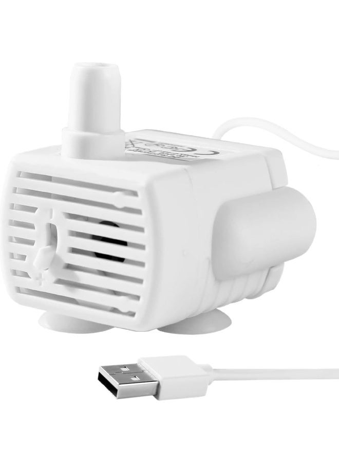 Mini USB Water Pump For Multiple Styles Pet Cat Water Fountain Auto Cat Dog Drinking Fountain Replacement Water Mute Pump Accessories - Image 1