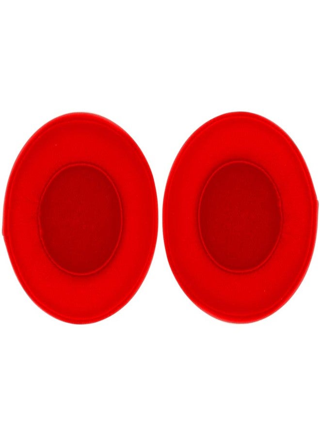 Mmobiel Replacement Earpads Compatible with Beats by Dr. Dre Pro Detox by MMOBIEL - Memory Foam & Protein PU Cushions - Soft Over-Ear Pads - Red - Image 3