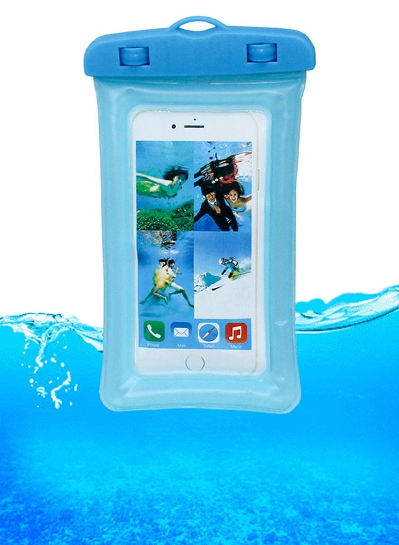 QUTOOB Waterproof Phone Pouch with Lanyard, Dustproof Dry Bag, Floating Water Bag For Mobiles, Perfect For Swimming, Underwater Enjoyment, Beach, Pools, Keeps Your Mobile Safe and Floating - Image 5