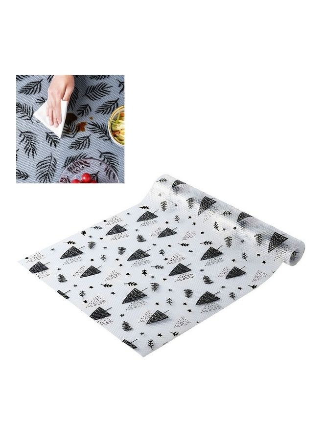 NIBEMINENT 3-Piece Kitchen Cabinet Mat Forest 47*10*6cm - Image 1