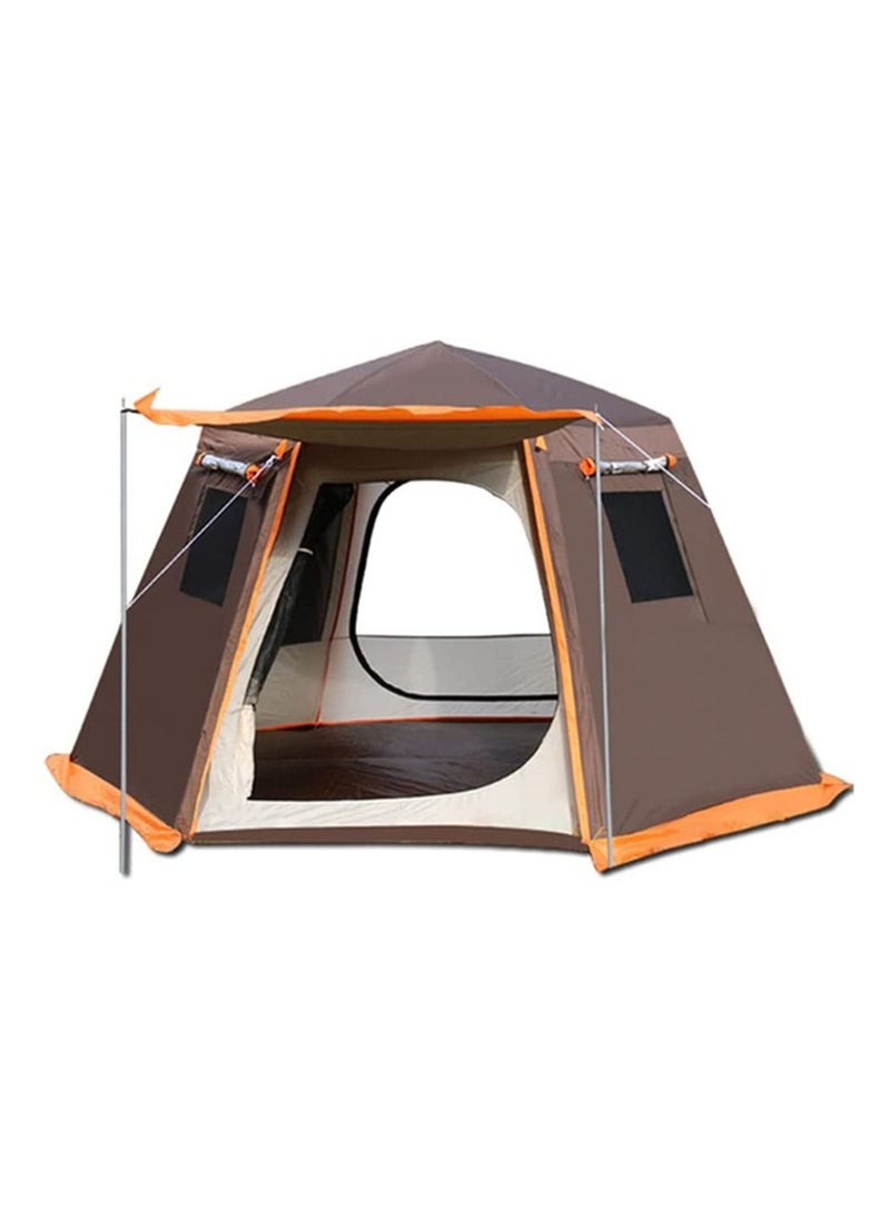 Toby's - Pop Up Tent 3-8 Person Beach Tent Sun Shelter Outdoor Camping Family Tent Instant Tent Easy Set Up - Image 1