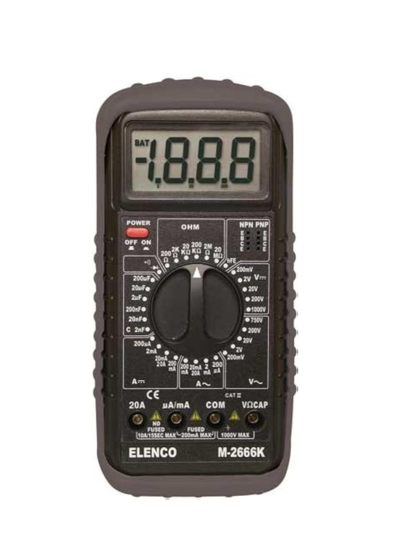 Elenco - Deluxe Full Function Digital Multimeter Kit [ M-2666K ] - Image 1