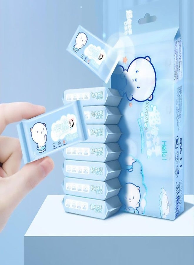 AASHRIT Mini Wet Wipes/Travel Pack/Pumping Bag Friendly - Image 1