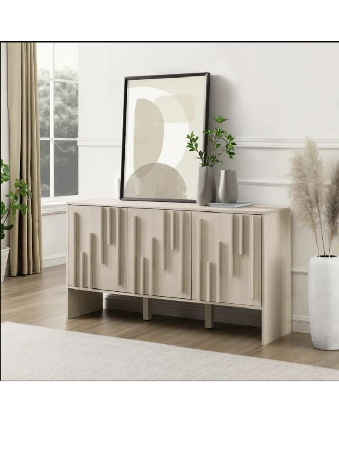 Sleek Wood Buffet Table 200*85*50 cm