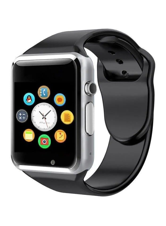 A1 Bluetooth Smart Watch – Fitness Tracker with SIM Slot, Pedometer, Camera & Call Alerts | All-in-One Sports Smartwatch for Android Users - Image 1