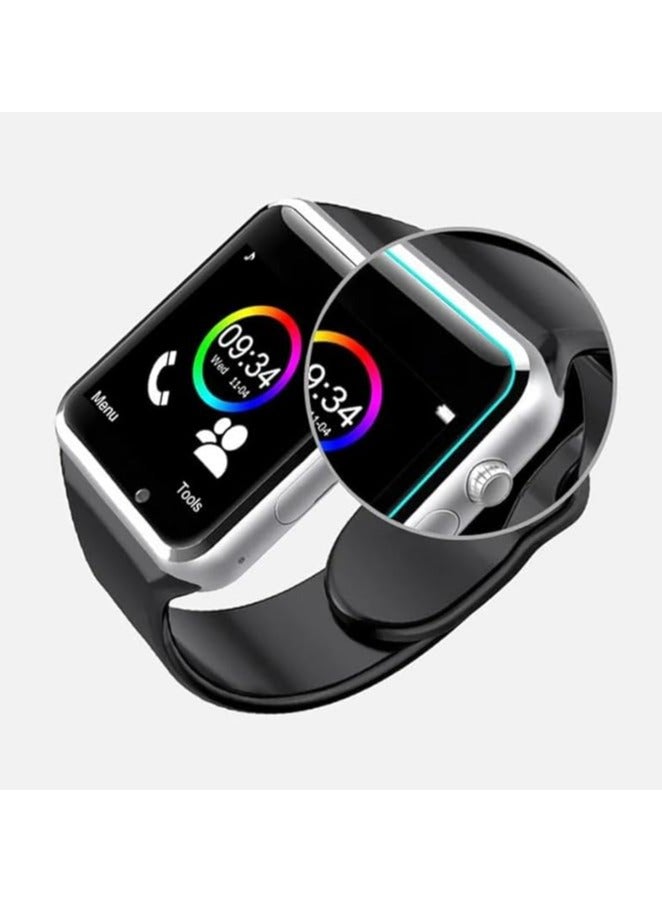 A1 Bluetooth Smart Watch – Fitness Tracker with SIM Slot, Pedometer, Camera & Call Alerts | All-in-One Sports Smartwatch for Android Users - Image 4