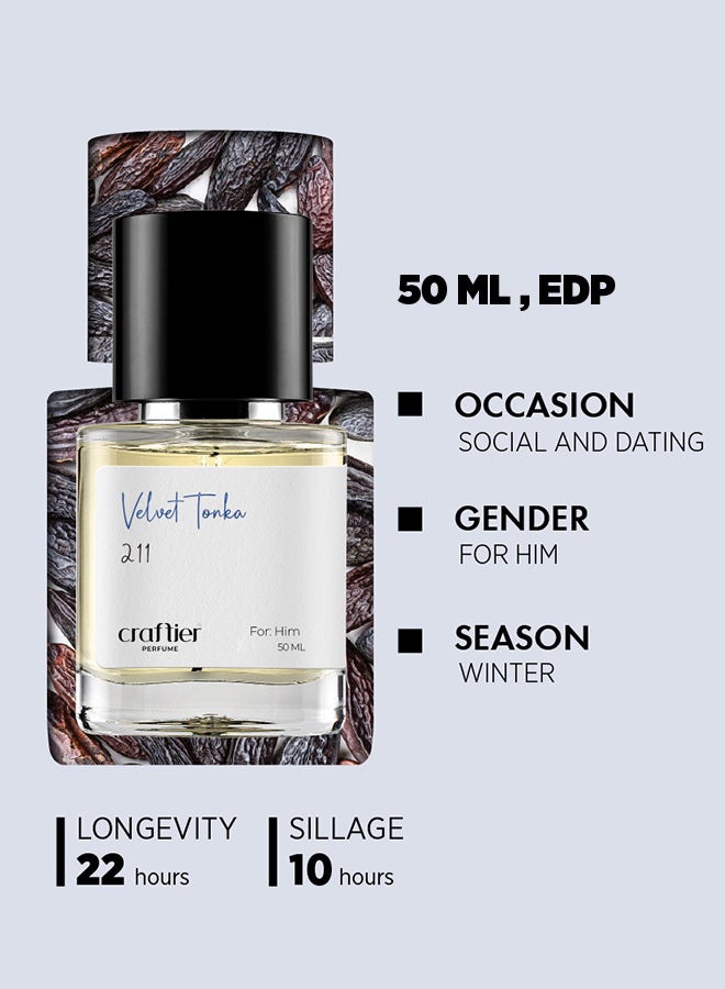Craftier Perfume VELVET TONKA - Inspired By-AR. CODE PARFUM, Perfume For Men, Long Lasting Amber Spicy Fragrance, Eau De Parfum - 50ml - Image 5