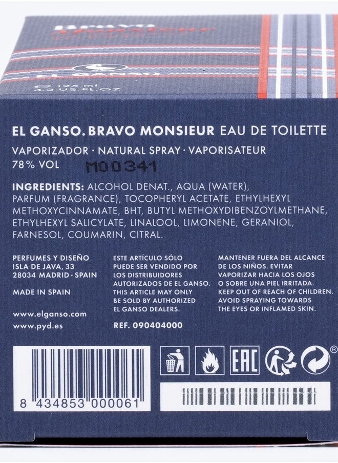 EL GANSO - Bravo Monsieur Edt 125ml - Image 1
