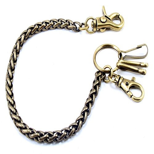 Double K Basic & Simple Strong Key Jean Wallet Chain (30") Bronze CS136 - Image 3