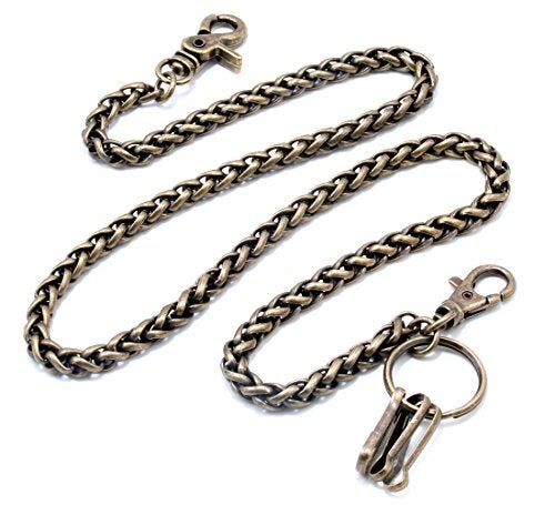 Double K Basic & Simple Strong Key Jean Wallet Chain (30") Bronze CS136 - Image 1