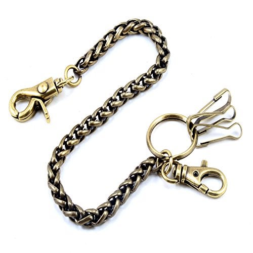 Double K Basic & Simple Strong Key Jean Wallet Chain (30") Bronze CS136 - Image 2