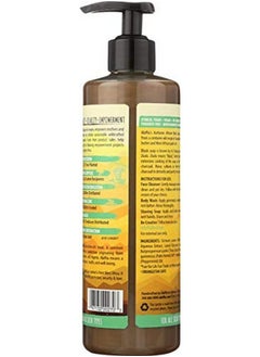 Alaffia Authentic African Black Soap Allinone Body Wash Shampoo And Shaving Soap For All Skin And Hair Types Fair Trade No Parabens Nongmo No Sls Peppermint 16 Ounce  - Image 3