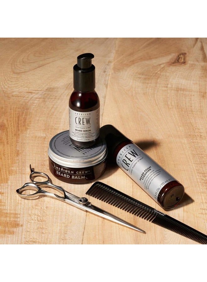 AMERICAN CREW سيروم بلسم لحية أمريكان كرو، مزيج زيت مرطب لحية ناعمة ولامعة وسلسة، 1.7 أونصة سائلة - Image 3