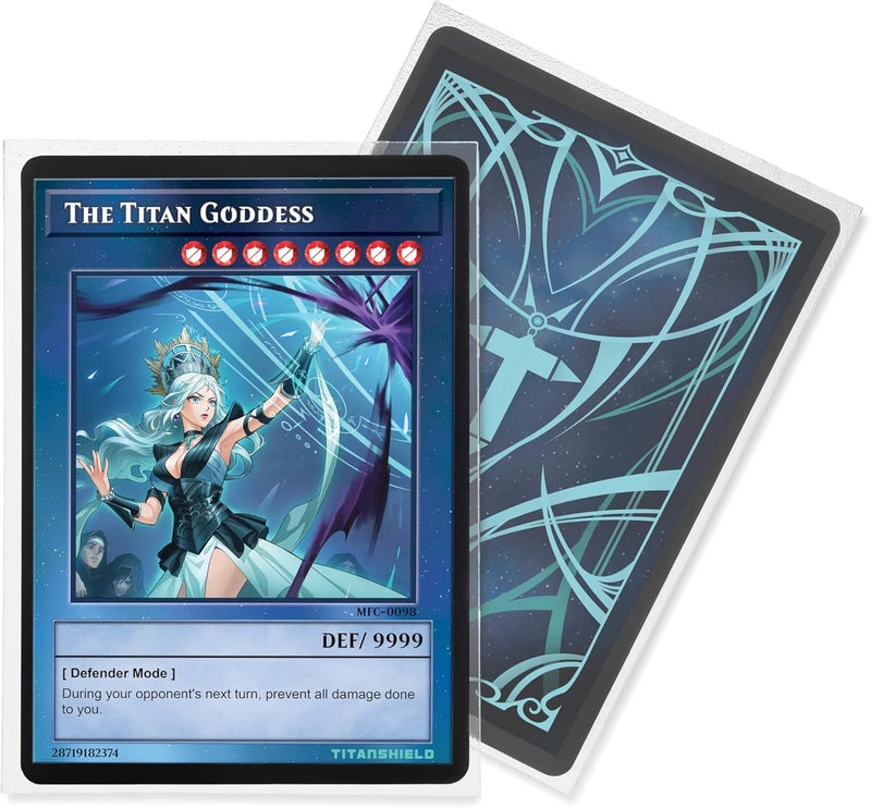 TitanShield (150 Sleeve/Clear) Small Japanese Sized Trading Card Sleeves Deck Protector for Yu-Gi-Oh, Cardfight!! Vanguard & Photocards - Image 2