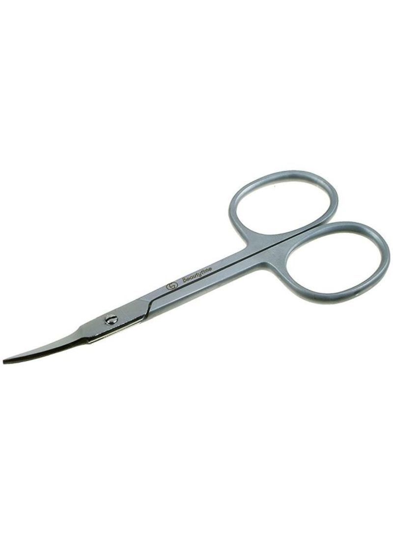 Beautytime Extra Fine Curved Cuticle Scissors Silver