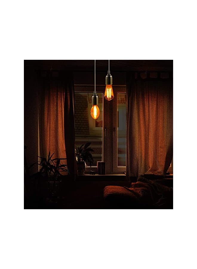 The Bros 9Pcs E27 E26 Light Socket, Lamp Holder Light Socket, Replacement Lamp Socket, Light Bulb Socket, Retro Pendant Lamp Holder, Medium Screw-in Lamp Socket for Bulb - Image 3