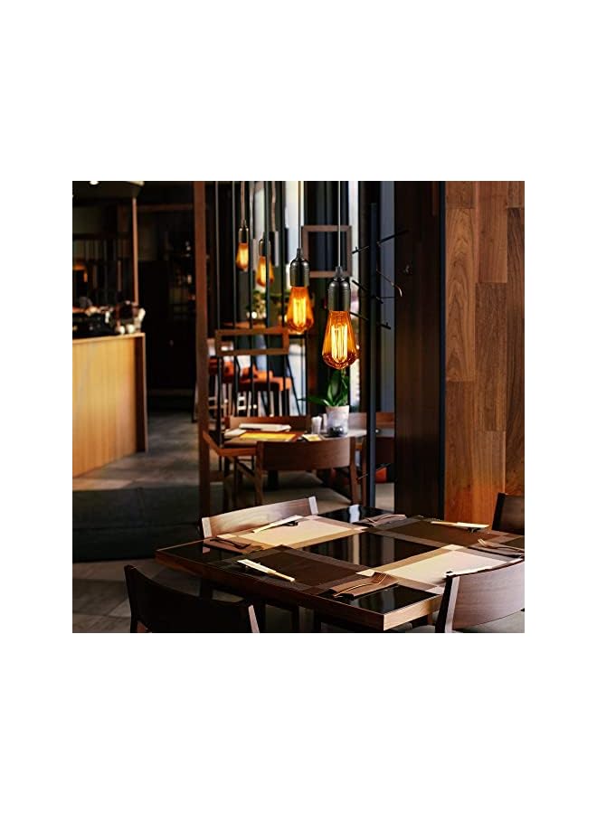 The Bros 9Pcs E27 E26 Light Socket, Lamp Holder Light Socket, Replacement Lamp Socket, Light Bulb Socket, Retro Pendant Lamp Holder, Medium Screw-in Lamp Socket for Bulb - Image 2