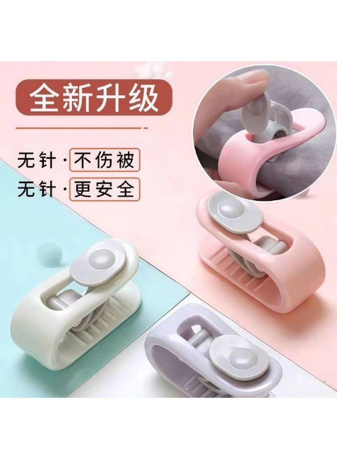 6Pcs Bed Sheet Holder Clips Quilt Fixer Clip No Pins Duvet Gripper Bedding Sheet Fasteners for Blankets Comforter Curtain - Image 2