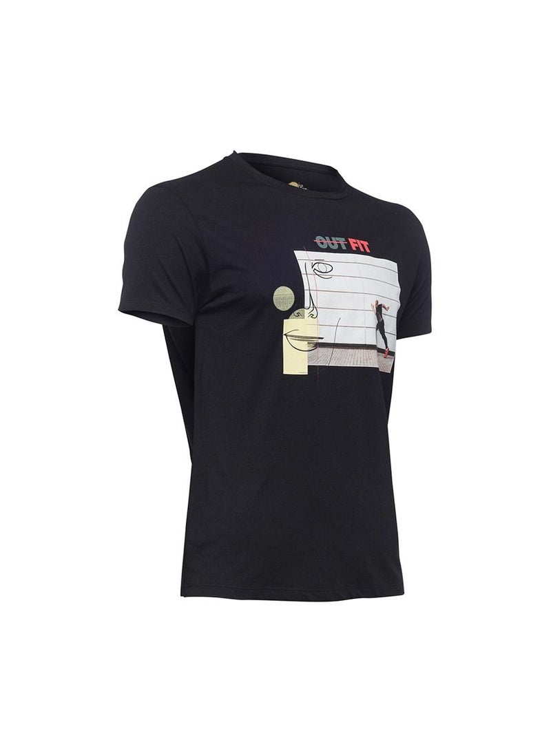 بيج ديزاين طاقم الرقبة تي شيرت مطبوع قطن تصميم مخصص بأحجام مختلفة - Image 2