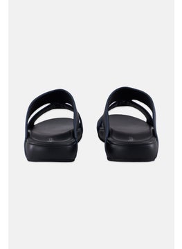 Algspar Men Slip On Arabic Sandals, Black  - Image 2