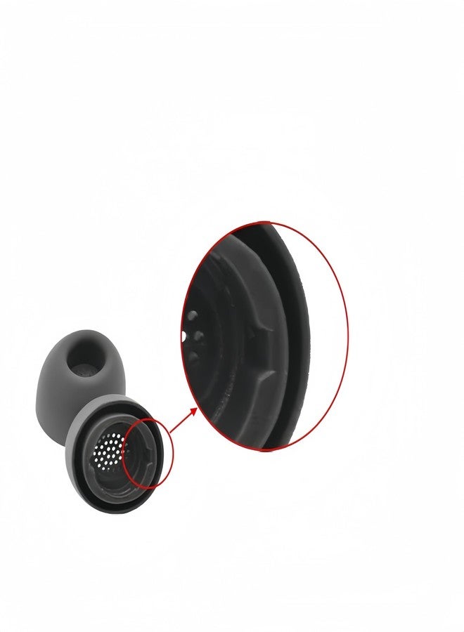 Wiki VALLEY Ear Tips for Galaxy Buds 3 Pro Eartips Earbud(2024),3Pairs Silicone Replacement Eartips with Dust Shield Compatible with Samsung Galaxy Buds 3 Pro SM-R630N,Fits Charging Case-S/M/L - Image 5