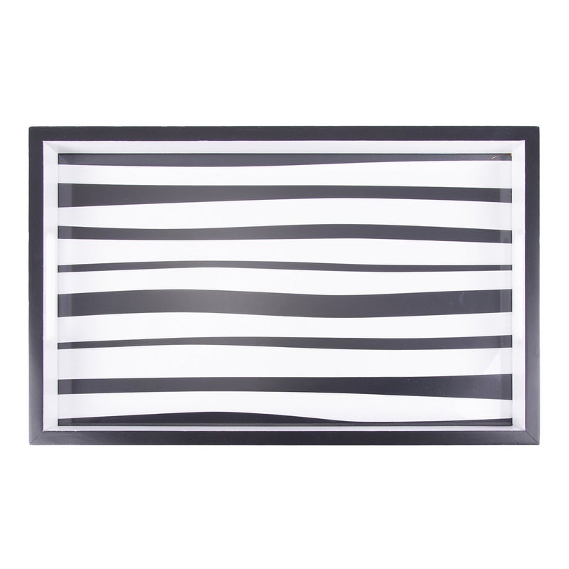 Blends Zebra Stripe Wooden Serving Tray - Image 3