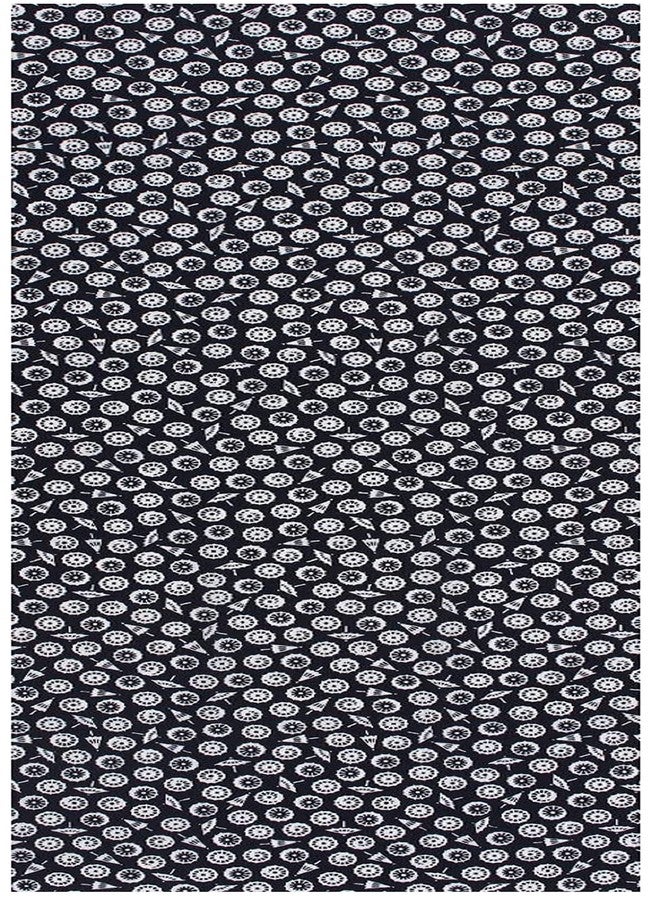 KOMESICHI irodori Japanese Traditional Towel Tenugui Japanese Umbrella 12.99 x 34.64 in with Tenugui Iroha (English Manual) - Image 2