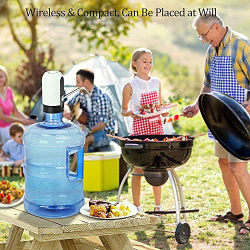 Shopper52 shopper 52.com USB Rechargeable Automatic Water Dispenser Pump for 20 L Bottle - Image 2