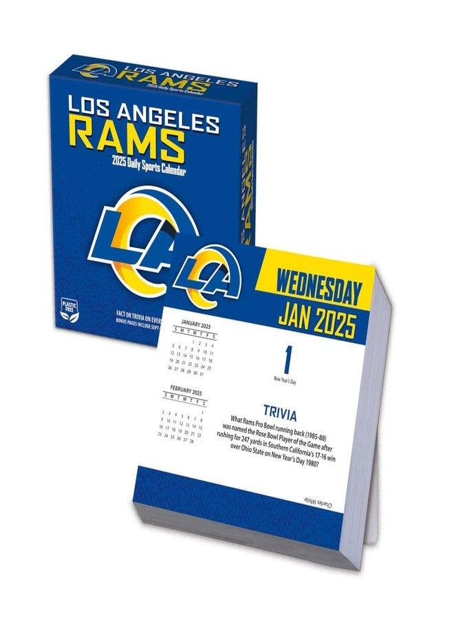 Turner Licensing Turner Sports Los Angeles Rams 2025 Box Calendar (25998053045) - Image 1