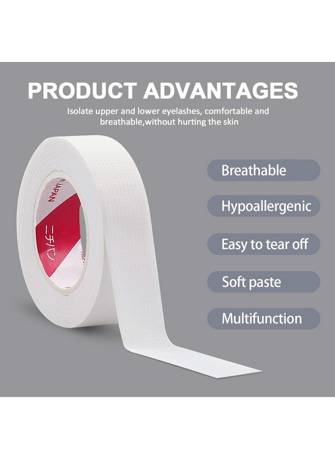 fenshine fenshine Eyelash Extension Tape, 6 Rolls Japan Micropore Medical Soft Tape for Eyelash Extension,Eyelash Extension Supplies 9M Each Roll  - Image 2