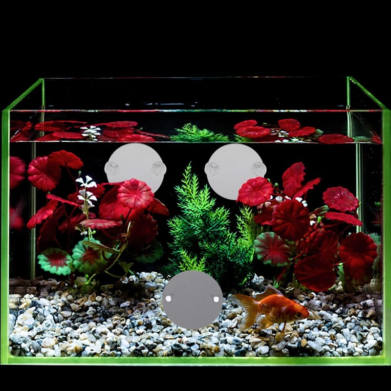 10pcs Betta Tank Mirror Cup Fish Tank Decor for Betta Fish Training High-Class Compact Design for Aquariums and Decorative Ornaments - Image 2