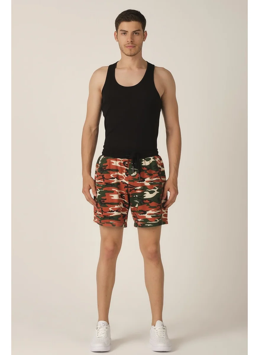 Alexander Gardi Camouflage Pattern Shorts (E21-50300)