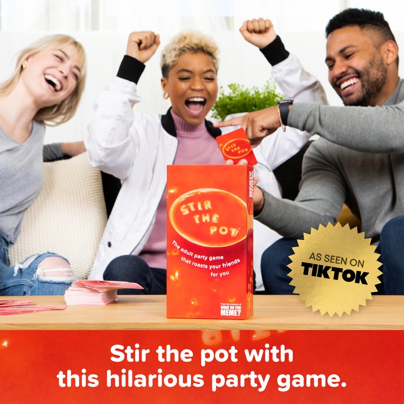 WHAT DO YOU MEME? Stir The Pot - The Party Game That Roasts Your Friends - Adult Card Games for Game Night - Image 3