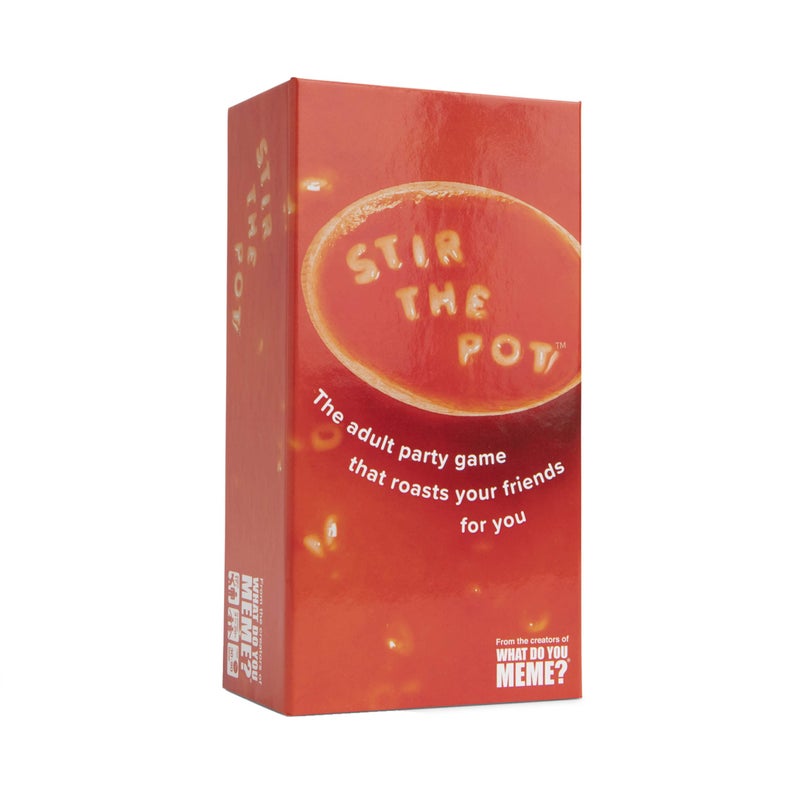 WHAT DO YOU MEME? Stir The Pot - The Party Game That Roasts Your Friends - Adult Card Games for Game Night - Image 1
