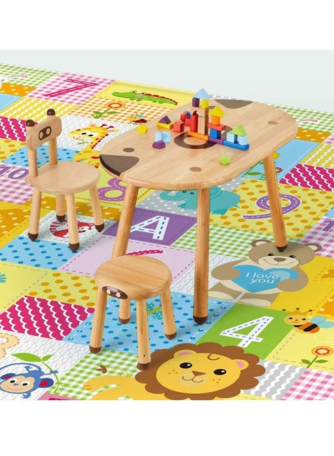 Beauenty Baby Play Mat with Carry Bag | 200x180x1 CM | Waterproof, Reversible Soft Floor Mat for Infants & Toddlers | Activity Playmats for Babies, Foam Baby Mat for Floor, Indoor Outdoor Use - Image 4