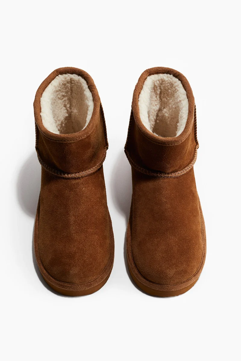 H&M Warm-lined suede boots