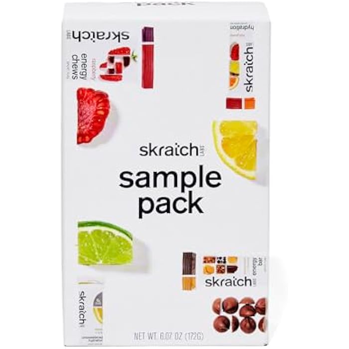 Skratch Labs Sample Pack - Hydration Drink Mix, Unsweetened Sport Drink Mix, Energy Chews, Energy Bar - Sports Nutrition Trial Variety Pack - for Running, Cycling, Hiking and Endurance Activities - Image 1