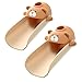 SKYROKU Faucet Extender for Kids TemperatureSensitive Faucet Spout Extension for Independent Hand Washing Cute Bear Design Fits Most Bathroom Kitchen SinksBrown 2P - Image 2