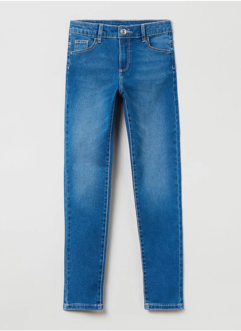 او في اس Youth Straight Fit Jeans