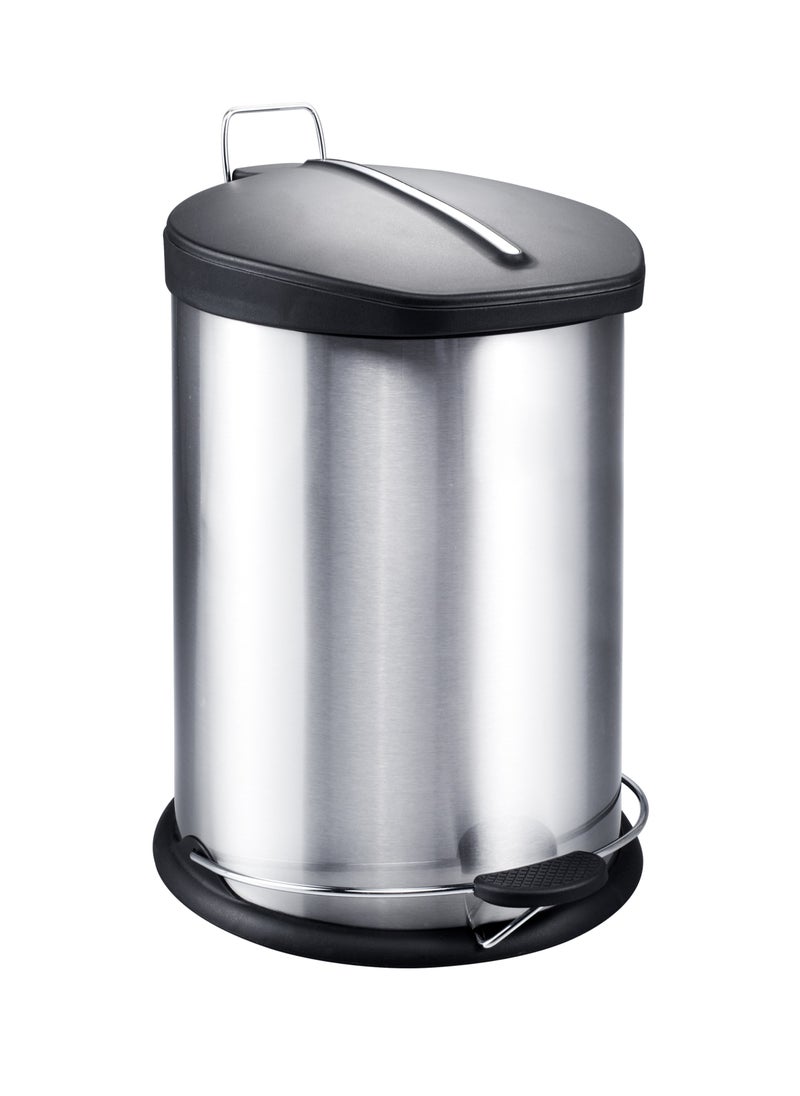 Home Maker 30L Stainless Steel Step Bin – Durable, Fingerprint-Resistant, Soft-Close Lid, for Home & Office  - Image 1