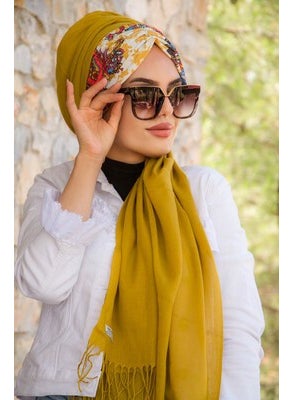 Aişe Tesettür Aisha Hijab Pleated Ready Shawl - 50601  - Image 3