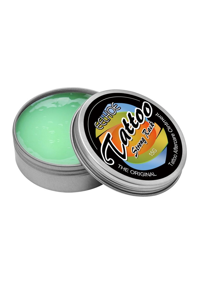 EELHOE Repair Tattoo After Care Soothing Gel & Moisturizer For New Tattoos Natural Ingredients Soothing Tattoo Care Prevents Skin Irritation And Damage Fragrance Free (50g) - Image 2