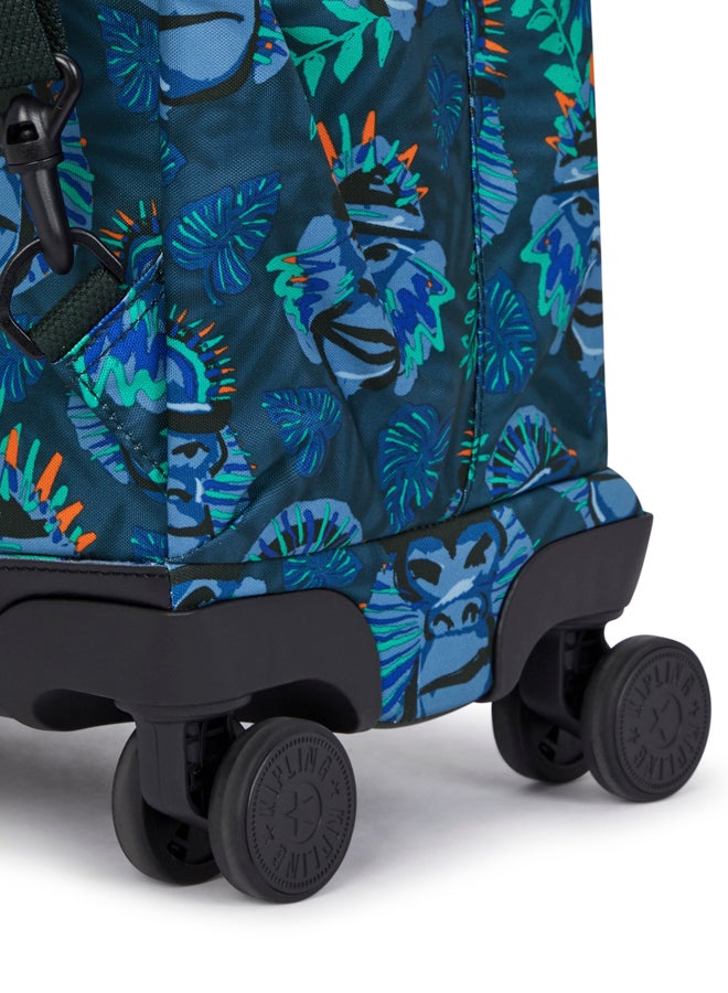 kipling Large wheeled backpack (with laptop protection) Unisex Blue Monkey Fun New Zea  - Image 5