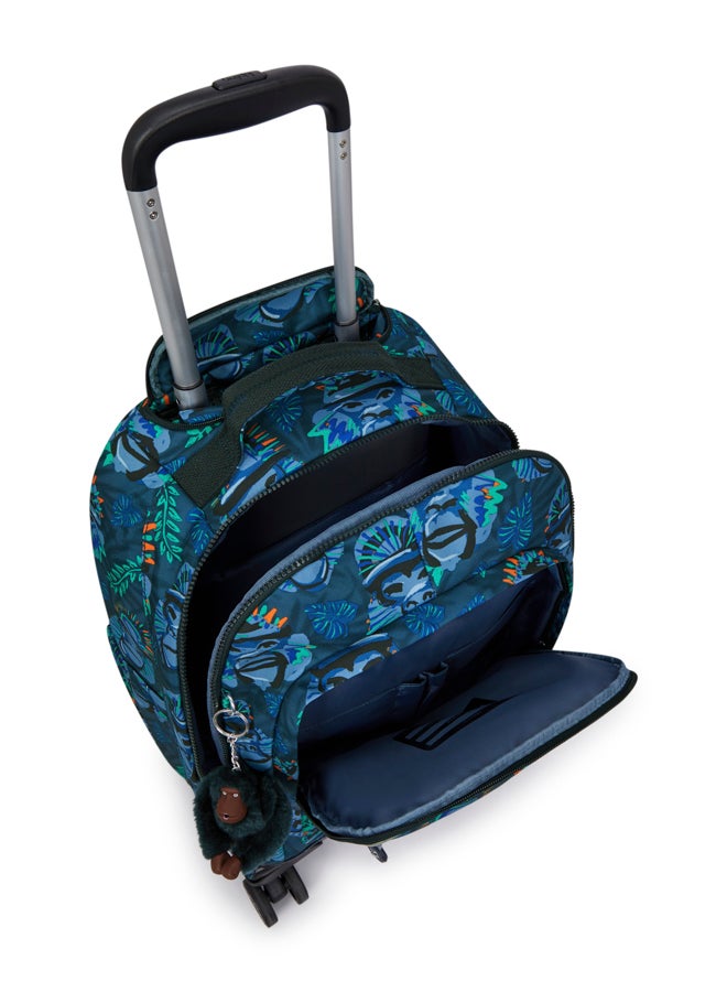kipling Large wheeled backpack (with laptop protection) Unisex Blue Monkey Fun New Zea  - Image 3