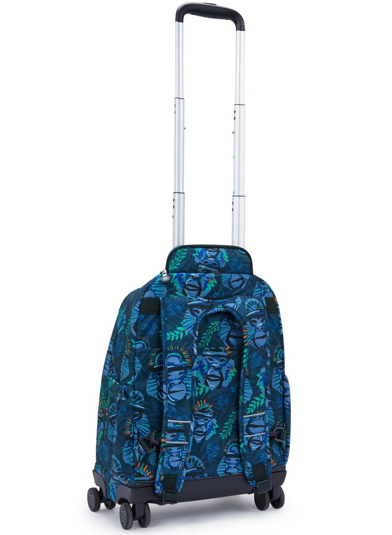 كيبلينغ حقيبة ظهر بعجلات كبيرة (بحماية للابتوب) للجنسين - بلو مونكي فن زيا - Image 2