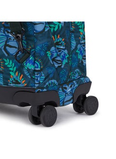 kipling New Zea Blue Monkey Fun Large Wheeled Backpack  - Image 5