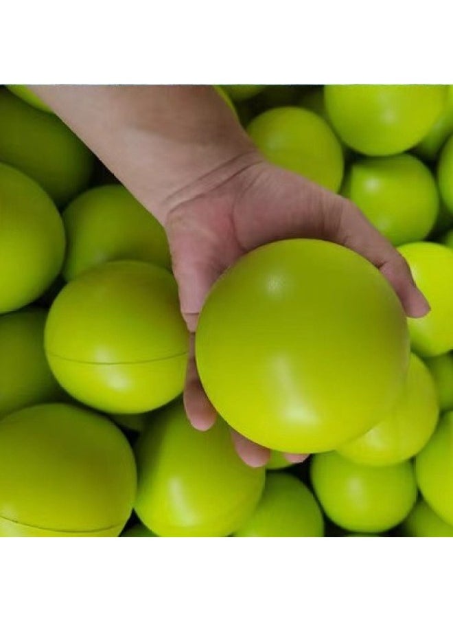 Generic Spot Pu Glossy Colorful Pressure Ball Polyurethane Solid Foam 70mm Conventional Decompression Ball-Color:Special Shot Of Sample  - Image 3