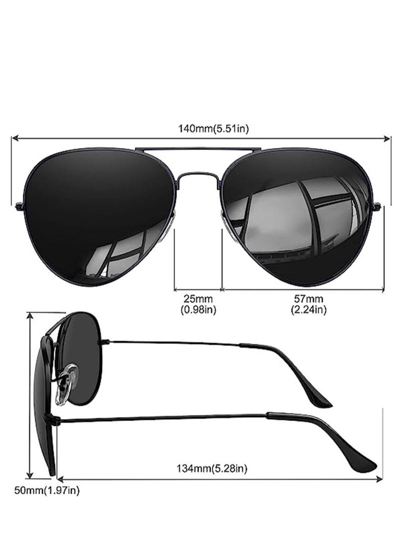 Polarized sunglasses for men and women, classic UV protection sunglasses - Image 4